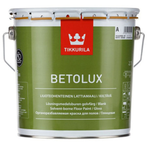 ������ ��� ���� �������� Tikkurila Betolux  2,7����� �����