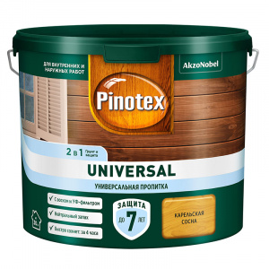 ����������� ���������� Pinotex Universal 2,5 ����� ���������� �����