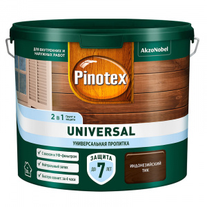 ����������� ���������� Pinotex Universal 2,5 ����� ������������� ���